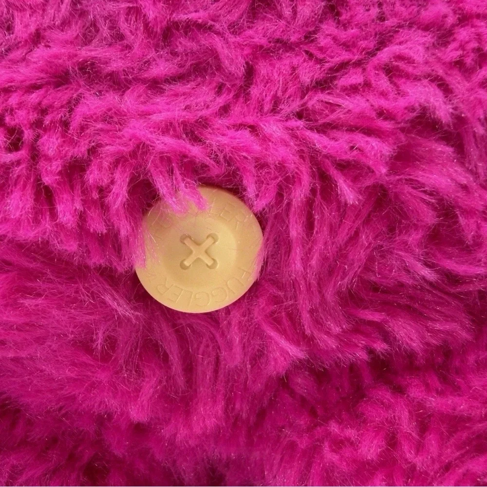 Mr. Buttons FUGGLER BIGG FUGG Plush XL 18” Pink Monster Teeth Jumbo Limited Ed.. - Picture 3 of 5